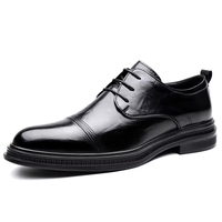 Chaussures habillées en cuir véritable souples pour hommes, grandes tailles, légères, tendance, style Oxford, pour mariage, marié, décontractées BETTER