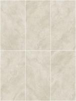 Carrelage en porcelaine effet pierre mate gris nuage 600x1200mm, veinage marbre naturel, finition mate, pour salon de villa et penthouse