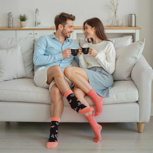 Calcetines de San Valentín en Oferta, Regalos de Amor para Parejas, Calcetines de Algodón, Calcetines Unisex Modernos y Geniales - Product Image 2