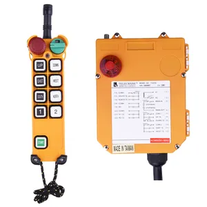 F24-8S telecrane công nghiệp đài phát thanh Cần Cẩu Điều khiển từ xa Transmitter Receiver