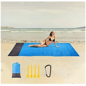 用于旅行露营的超大防水轻质快速干燥耐热户外野餐沙滩垫