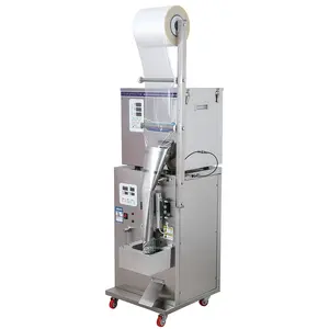 Automatic Granular Powder Weighing Back-Sealing Packaging Machine/Three Side Sealing Small Tea Quantitative Bagging Equipment