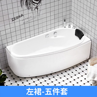 Baignoire Spa Moderne Autoportante Double avec Fonction Massage, Drain et Composites en Fibre de Verre pour Villa