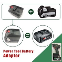 Adaptateur de batterie pour batterie Li-Ion 18V, conversion pour outil Bosch PBA 18V