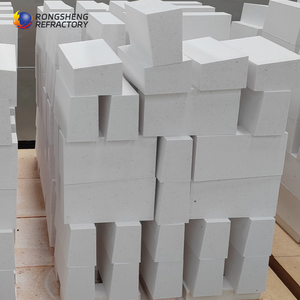 Piezas de corindón blanco de alta pureza, <span class=keywords><strong>precio</strong></span> refractario, 47% corindón, <span class=keywords><strong>ladrillo</strong></span> de fuego para horno de vidrio - Product Image 4