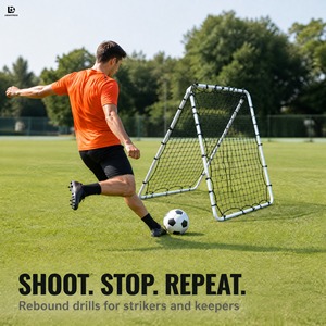 Rete da Rimbalzo per Calcio 152cm per Allenamento di Passaggi e Tiri - Product Image 6