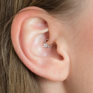 ROXI 925 <b>Sterling</b> <b>Silver</b> Horse Eye Zircon <b>Nose</b> Ear Cartilage Septum <b>Rings</b> Earring - Product Image 5