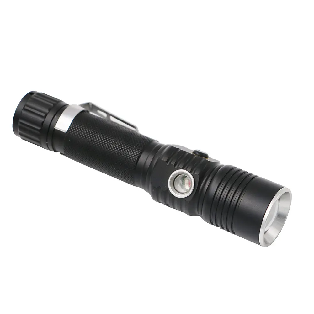 Multi-Function Led Torch Light Aluminum Flashlights Rechargeable Work Torch Lamp Portable Outdoor Illumination Led Flashlight