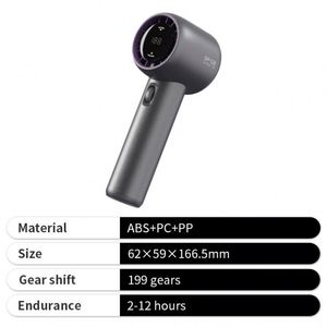 Custom Mini Handheld Fan High Speed Outdoor USB Charging Portable Small Fans for Business - Product Image 3