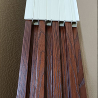 Panneau de revêtement de panneau de grand mur de PVC Wpc pour la décoration intérieure