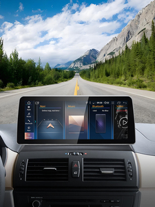 Système multimédia automobile HFMidia MTK8581 12,3 pouces avec CarPlay sans fil, Android 14 AUTO, pour BMW X3 E83, autoradio, Bluetooth, GPS - Product Image 2
