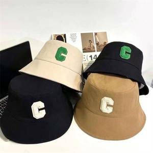 หมวกบัคเก็ตผ้าฝ้ายสำหรับผู้ใหญ่ทุกเพศหมวกแบบปักโลโก้ได้ตามต้องการ - Product Image 1