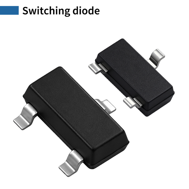 BAS16 SOT-23 switching diode Surface mount BAS16,215 Diode Electronic components 100V 215mA 250mW 4ns