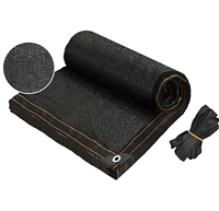 Couverture de piscine en maille enduite de PE haute résistance pour piscines enterrées, filet anti-feuilles avec œillets renforcés