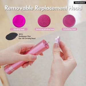 Removedor <span class=keywords><strong>de</strong></span> callos <span class=keywords><strong>de</strong></span> <span class=keywords><strong>Lima</strong></span> <span class=keywords><strong>de</strong></span> pie eléctrico a estrenar, herramienta raspadora <span class=keywords><strong>de</strong></span> piel muerta <span class=keywords><strong>de</strong></span> acero inoxidable con mango largo para <span class=keywords><strong>Amazon</strong></span> Premium Plastic - Product Image 3