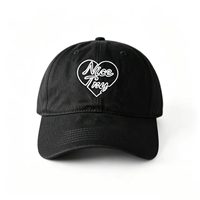 Gorra de béisbol de algodón casual para mujer con bordado de corazón, estilo Dad Hat, a la moda, bonita y bordada, para exteriores
