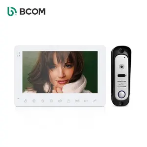 Smart hause kommunikation system villa domofon sprech system kit video dorbell 7 inch video intercom-türsprechanlage