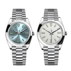 Relojes de Pulsera de Acero Inoxidable con Movimiento Mecánico Automático Vintage de Zafiro, Venta al por Mayor, Reloj de Lujo con Logotipo Personalizado para Hombre - Product Image 1