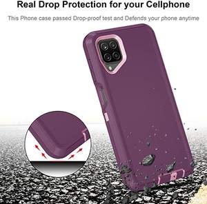 Funda protectora 3 en 1 para teléfono móvil <span class=keywords><strong>Samsung</strong></span>, carcasa resistente a prueba de golpes para <span class=keywords><strong>Galaxy</strong></span> A12, A13, A53, 5G, A22, A32, A23, A73 - Product Image 6