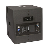 Sistema de sonido de altavoz subwoofer de 12 pulgadas y matriz de línea dual Mini de 5 pulgadas con un solo sistema de sonido