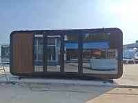 Maison conteneur Apple Cabin 20ft 40ft, étanche et durable, pour bureau, centre d'accueil, hôtel, préfabriquée en aluminium, moderne, garantie 30 ans