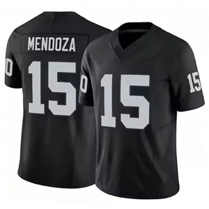 Maillots de football pour hommes Las Vegas 15 Mendoza 2 Ashton Jeanty 34 Jackson 89 Bowers 98 Crosby Maillots de football cousus USA - Product Image 3