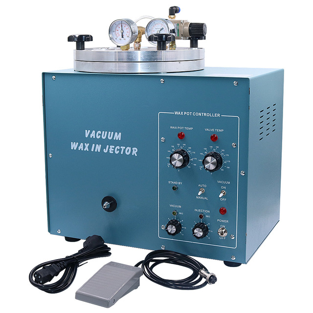 Pressurized Uniform Vaccum Wax Injector Vacuum Cast Injection Machine Jewelry Vacuum Wax Injector Waxing Injector Machine
