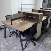 Cloison Moderne Design Contemporain MFC Exclusif Concept Minimaliste Partagé Bureau Poste de Travail