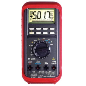 มัลติมิเตอร์ดิจิตอล Kusam KM-5040T TRMS ความแม่นยำระดับ 0.1 1000V/10A สำหรับใช้งานในอุตสาหกรรมและครัวเรือน - Product Image 3