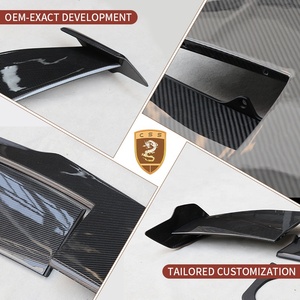 Recién llegado, ala trasera de estilo Mono de fibra de carbono seca para alerón Lotus Emira, piezas de modificación de coche de ala trasera alta - Product Image 2