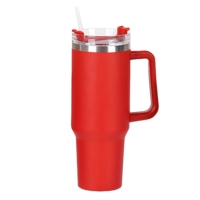 Vaso Térmico Personalizado de Acero Inoxidable de 40 Oz, Aislado al Vacío, para Oficina, Viajes, Deportes, con Pajita, a Prueba de Fugas, Libre de BPA, 6-12 Horas