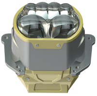 Projecteur de phare bi-LED personnalisé, lentille de phare de voiture 12V, éclairage LED de voiture 6000K, lumière blanche, lentille de phare de voiture H4 H7 H11 9005 9006