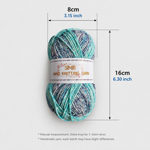 Single Roll <strong>Variegated</strong> Milk Cotton <strong>Yarn</strong> for Knitting &amp; Croche <strong>Yarn</strong> Hand Knitting Crochet <strong>Yarn</strong> Wholesale Customization Supported - Product Image 4