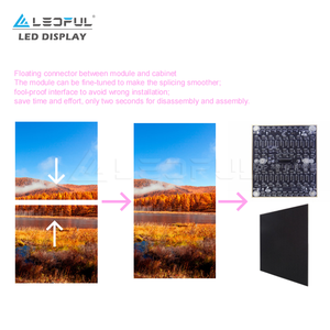หน้าจอ LED COB GOB 4k 8k พิกเซลแบบปรับแต่งได้ P0.93 Ultra HD  จอแสดงผล 3 มิติเสมือนจริงขนาดใหญ่ 4K - Product Image 4