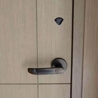 Nouvelle Serrure Intelligente en Alliage de Zinc 2026, Serrure de Porte Électronique RFID à Carte Clé pour Hôtel