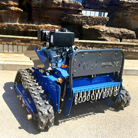 Usine chinoise tout Terrain tondeuse à fléaux à distance tondeuse à fléaux agricole automotrice nouveau Type lame tondeuse à fléaux Robot