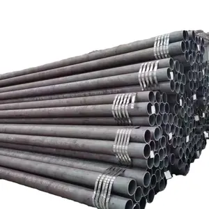 ASTM A106/API 5L MS fabricants de tuyaux en acier sans soudure Tube en acier au carbone laminé à chaud rond noir prix des tuyaux en fer