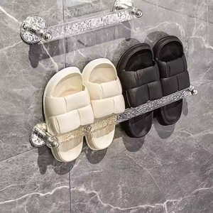 IMEGA Porte-chaussures mural moderne en plastique durable antidérapant, réglable, à ondulations, gain <span class=keywords><strong>de</strong></span> place, <span class=keywords><strong>pour</strong></span> la maison et la cuisine - Product Image 2