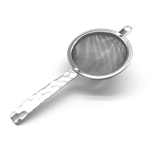 WELAND WELAND Double Layer 60 Mesh Matcha Sifter Stainless Steel Fine Mesh <strong>Tea</strong> <strong>Sieve</strong> with Retro Hammer Texture Design Handle - Product Image 5