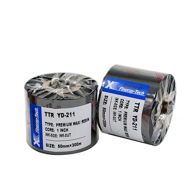 Wholesale High Quality Black Printer Ribbon Custom Wax Resin Thermal Transfer Ribbon