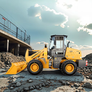 Muatan roda kecil 1500kg China Mini Wheel Loader dengan mesin konstruksi roda - Product Image 3
