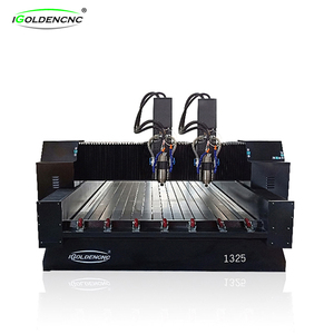 Heavy Duty Double Heads 4 Axis Router <b>Stone</b> Engraving Machine <b>for</b> Marble and - Product Image 2