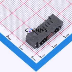 MEC2-08-01-L-DV-WT-K-TR Gold Finger Connector SMD,P=2mm Connector 2mm 16P Vertical Mount Copper Beryllium - Product Image 1