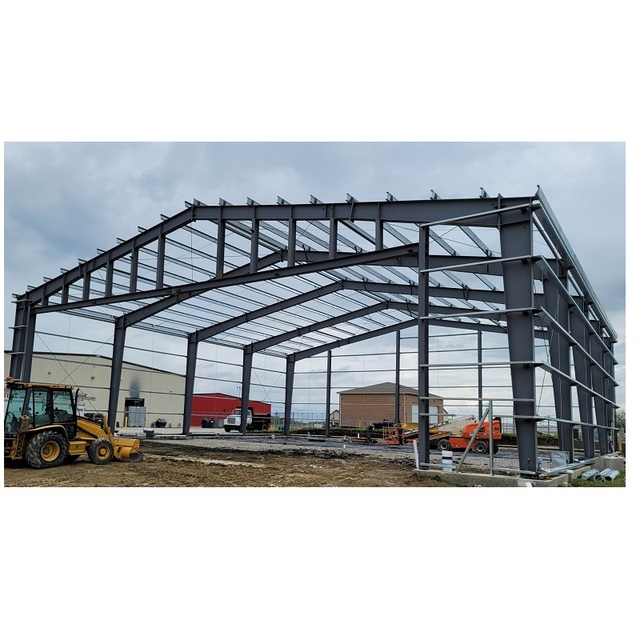 Prefabricated Metal Warehouse Workshop Factory Building Steel Structure Hangar Construction Company