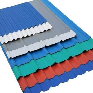 Láminas de Acero Galvanizado Corrugado Color Azul, Material para Techos, Uso Industrial - Product Image 2