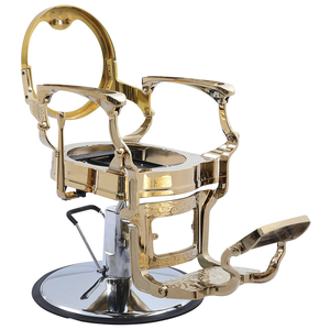 Güzellik salonu mobilyası antika berber koltuğu kuaför Recliner kuaför berber koltuk ekipmanı makinesi - Product Image 6