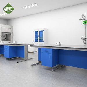 Cartmay Labor möbel Labor tisch Werkbank Chemisch beständige Labor arbeits bank mit Schrank - Product Image 5
