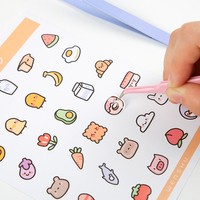 Pince à épiler Mr.Paper antistatique de forme irrégulière couleur bonbon, outil créatif en acier inoxydable haute élasticité pour scrapbooking et autocollants