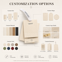 Étiquettes Volantes Personnalisées en Papier de Haute Qualité avec Cordon pour Vêtements