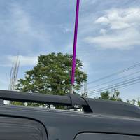 Support de mât de drapeau à dégagement rapide de qualité supérieure, en aluminium robuste, fixation par pince pour barre de toit, pour équipement de récupération 4x4 GWM Tank 300